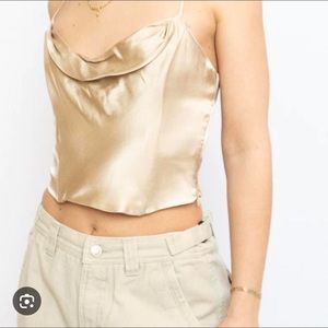 Zara Satin Effect Top